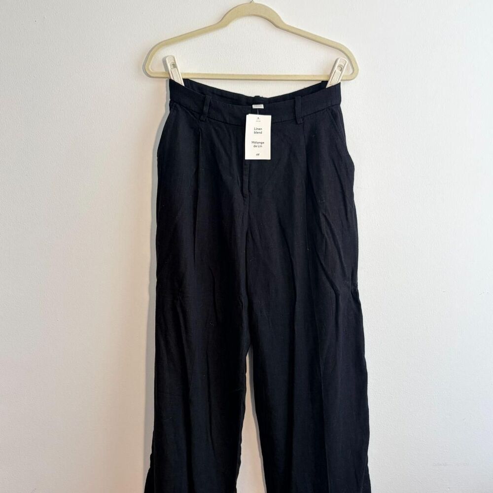 H-m Women's Black Tailored-trousers